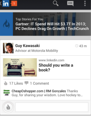 app para vender: linkedin