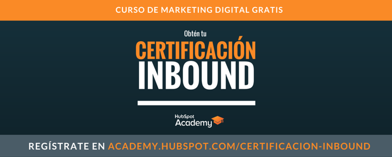 Certificacion Inbound