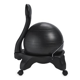 Regalo original para vendedores: silla de oficina con pelota de pilates incluida