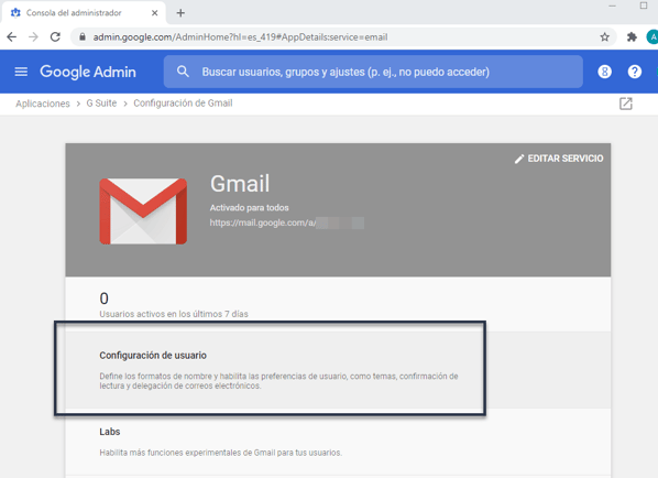 Activar acuse de recibo en Gmail