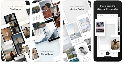 Apps para Instagram Stories- Unfold