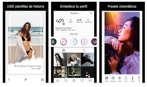 Apps para Instagram- StoryArt