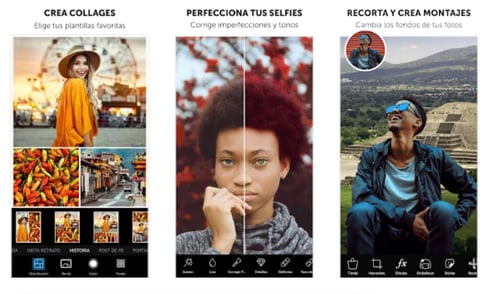Apps para editar fotos en Instagram- PicsArt