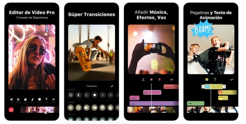Apps para editar videos y stories de Instagram- InShot