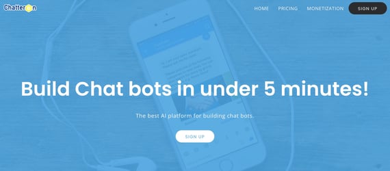 Chatbot para WordPress de ChatterOn