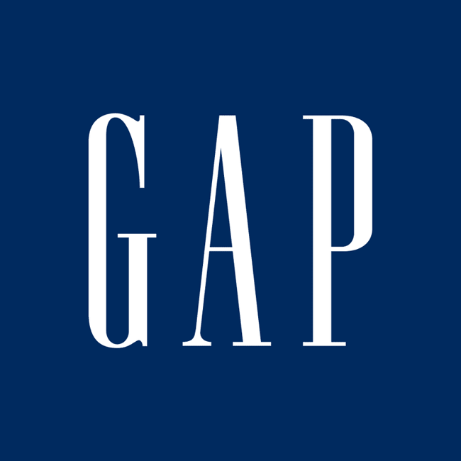 Uno de los mejores logos: GAP