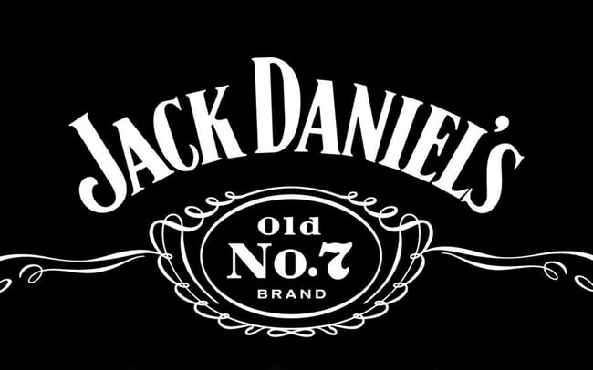 Logo famoso de Jack Daniel's
