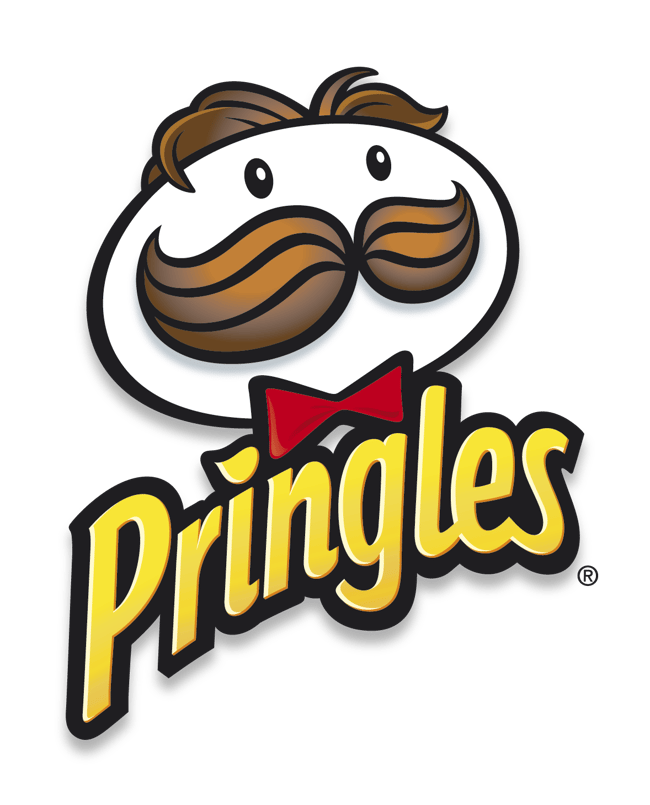 ejemplo de logo famoso de Pringles