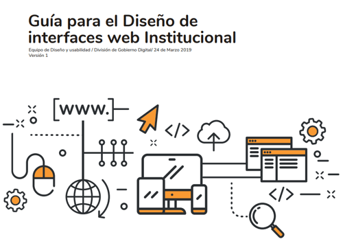 Guía de principios sobre el sistema de diseño de Gobierno Digital, en Chile
