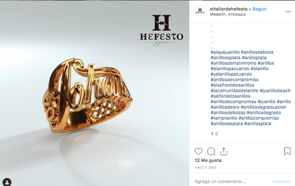 Hashtags para Instagram- Hefesto