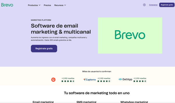 Herramienta de marketing digital: Brevo