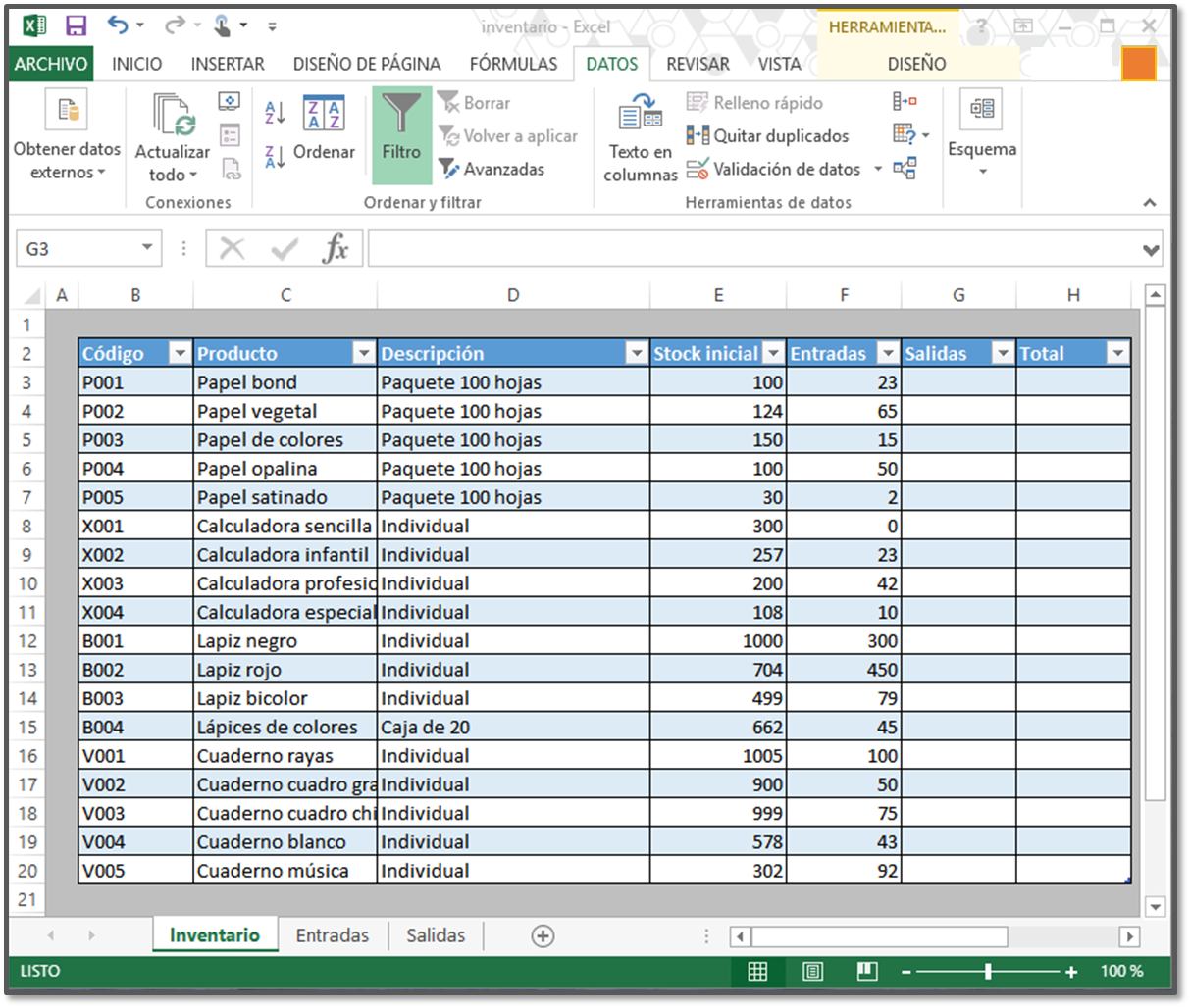 Como Hacer Un Inventario En Excel Paso A Paso