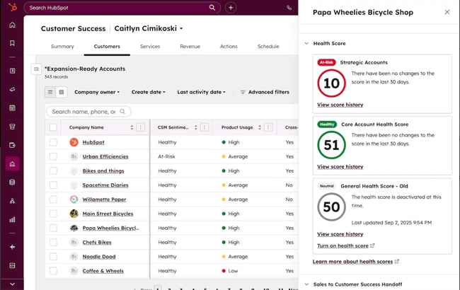 automatización del servicio de atención al cliente, Service Hub