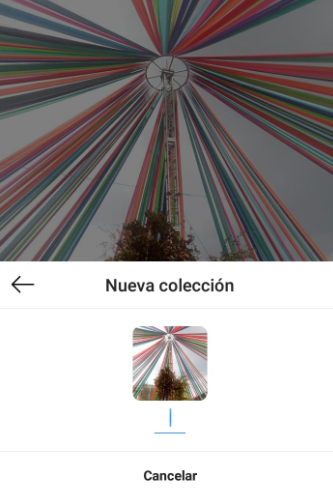 como crear collecciones instagram