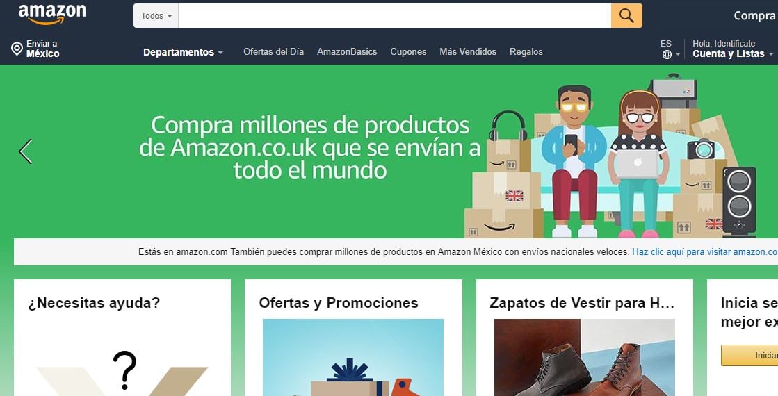 ejemplo de estrategia de desarrollo de mercado: amazon