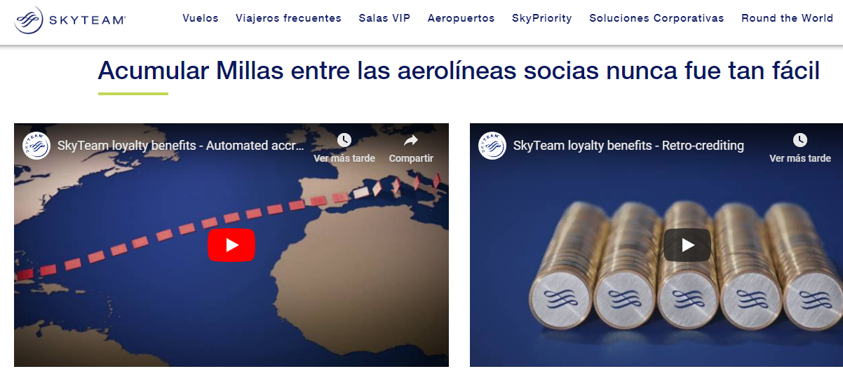 ejemplos de estrategias de venta aerolíneas programas de fidelidad