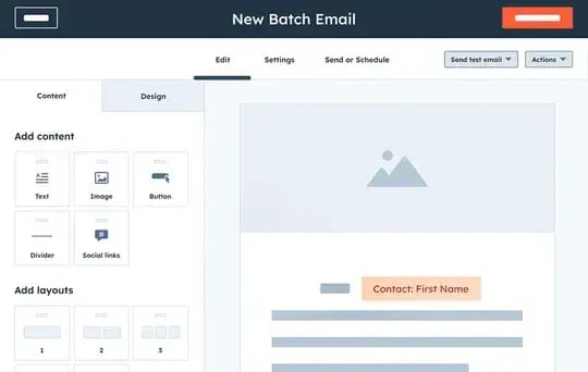 email marketing para hoteles, HubSpot