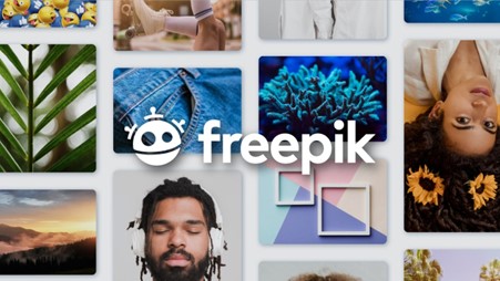 Herramienta de diseño web: freepik
