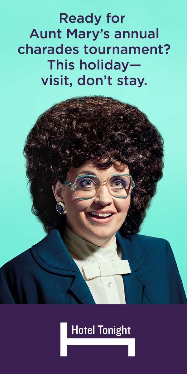 HotelTonight campaña navidad