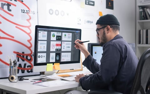 Boceto de una página web