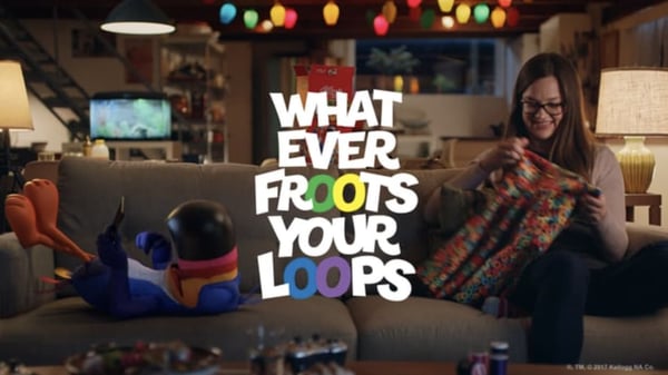 Ejemplo de eslogan creativo: Froot Loops