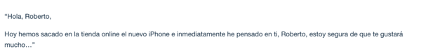 Cómo mejorar la tasa de apertura de correos: personaliza tus correos y háblales a clientes y leads por su nombre