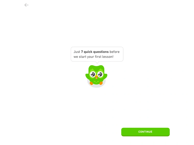 Ejemplo del proceso de incorporación de una empresa en Duolingo