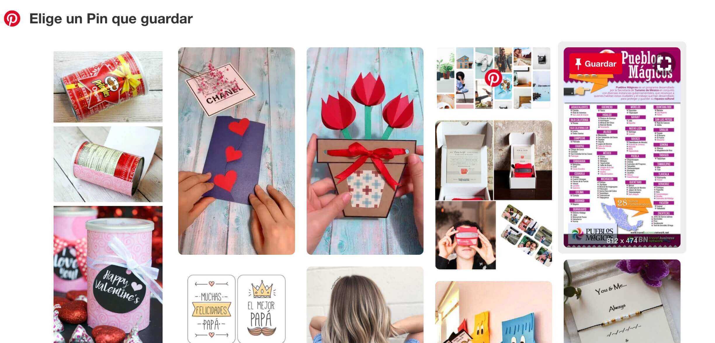 Pinterest Save Button, extensión para Google Chrome