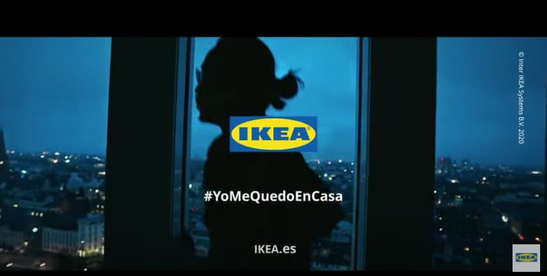 Ejemplo de campaña publicitaria de IKEA España