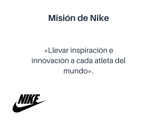 Ejemplo de misión empresarial: Nike