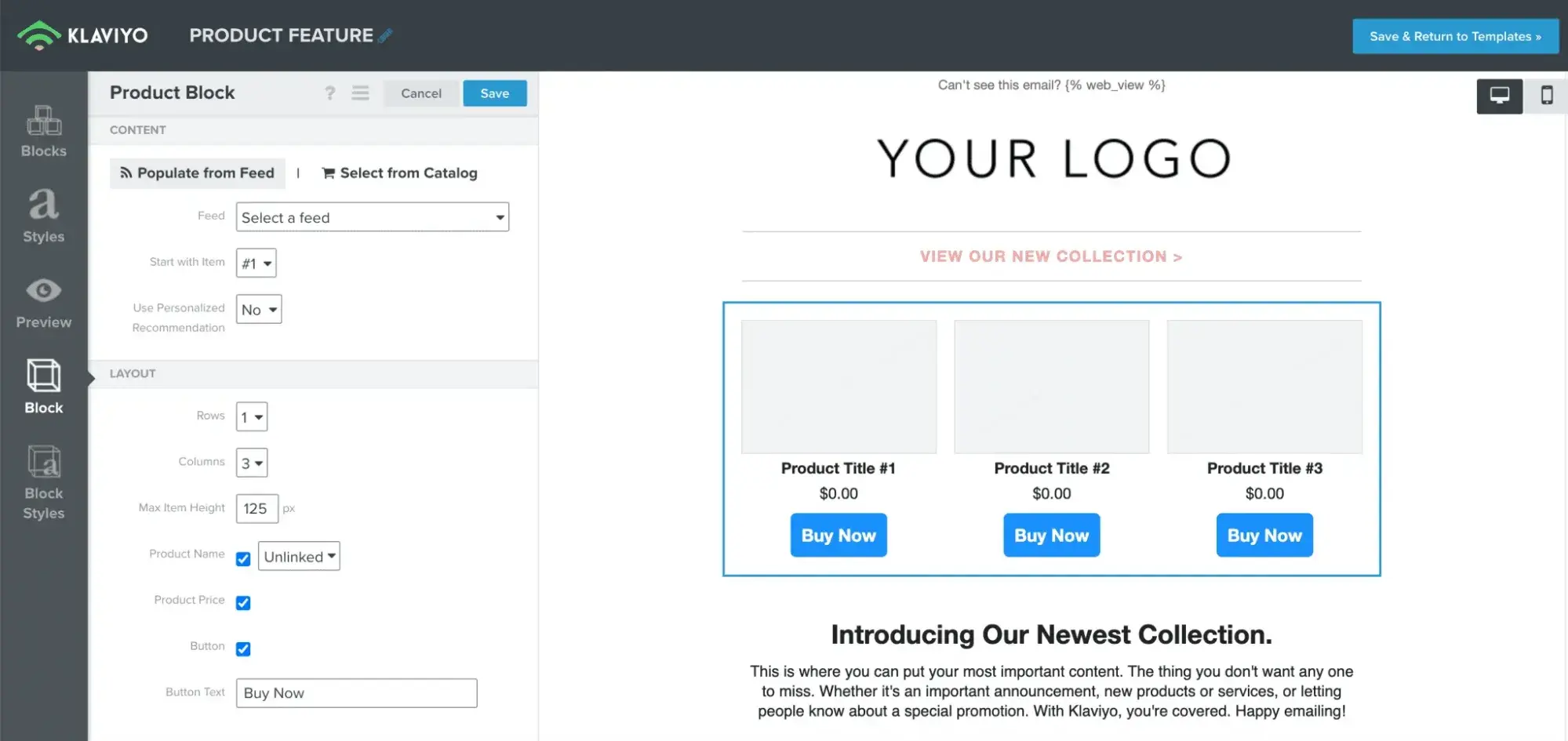 klaviyo email marketing ux para consultoras