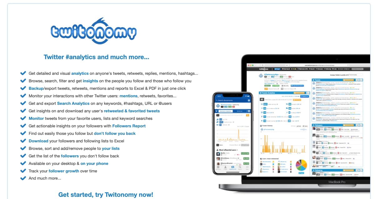 Software para mejorar y medir el engagement: Twitonomy