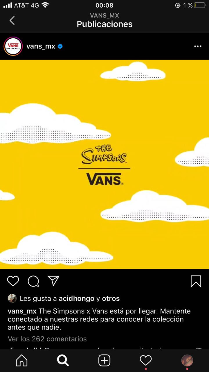 Ejemplo de teaser de Vans como estrategia de promoción
