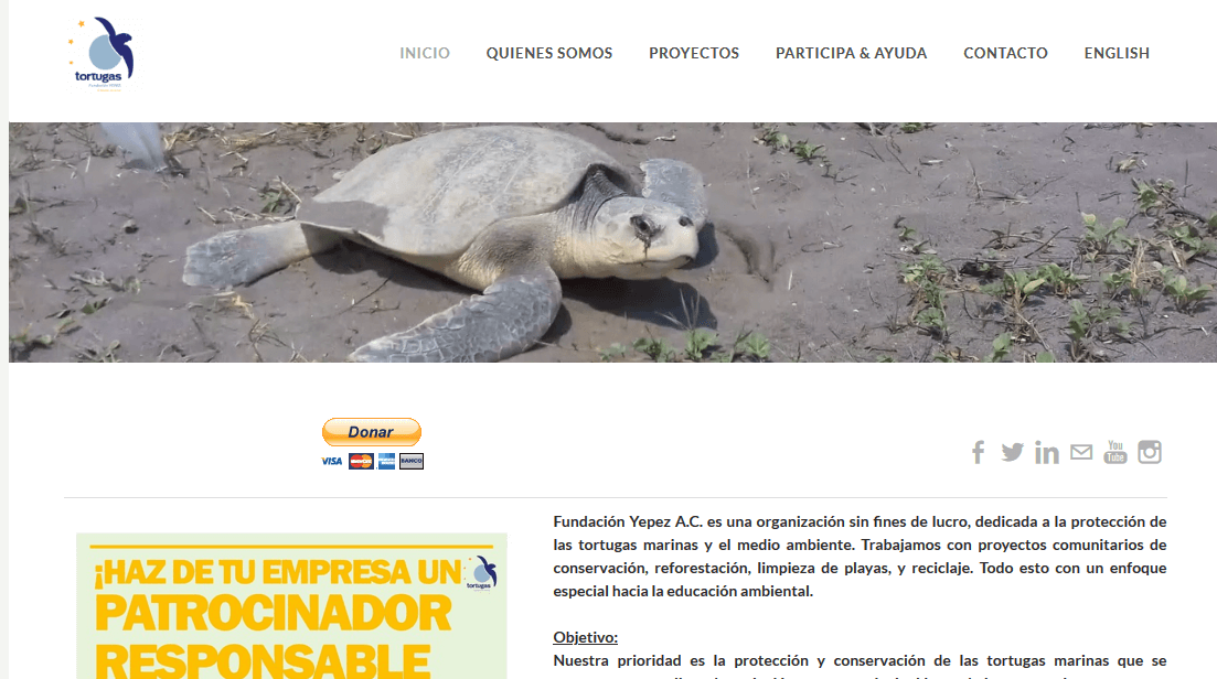 Blog realizado con Weebly, página para crear blogs
