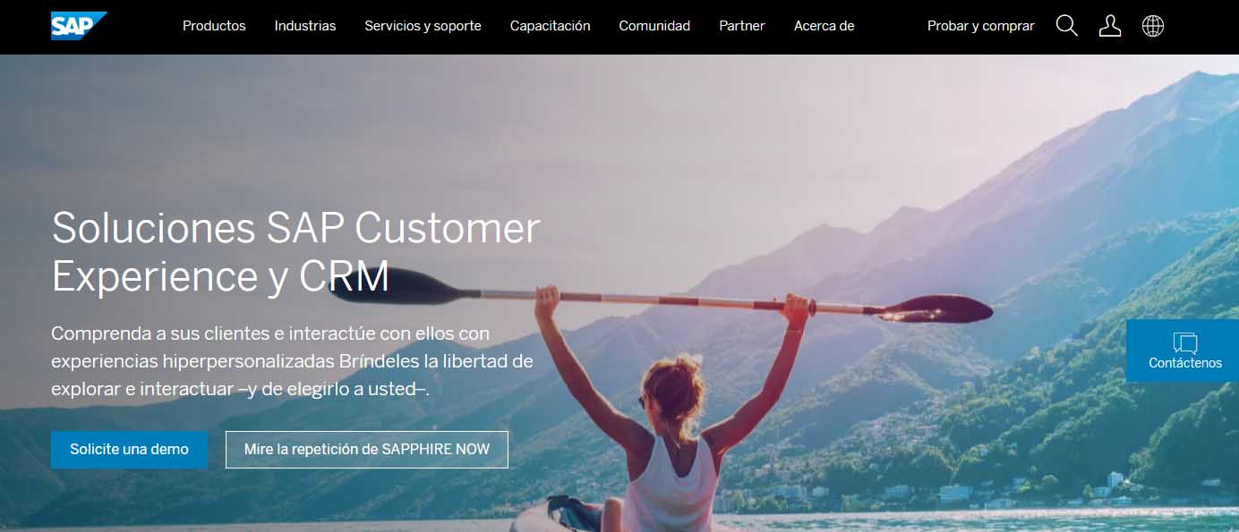 Ejemplo de CRM cloud: SAP