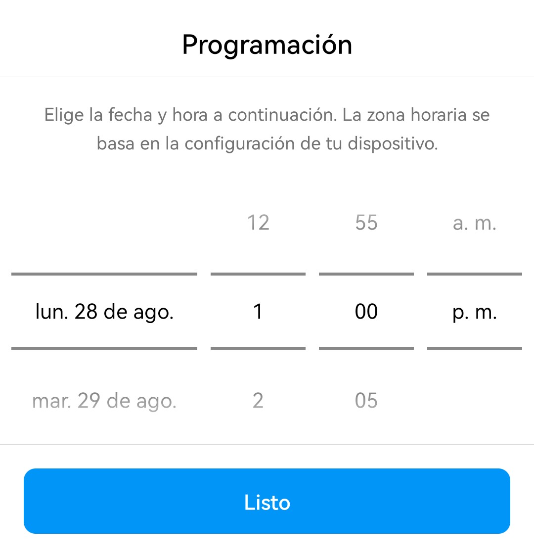 Cómo programar publicaciones en Instagram desde el móvil: final