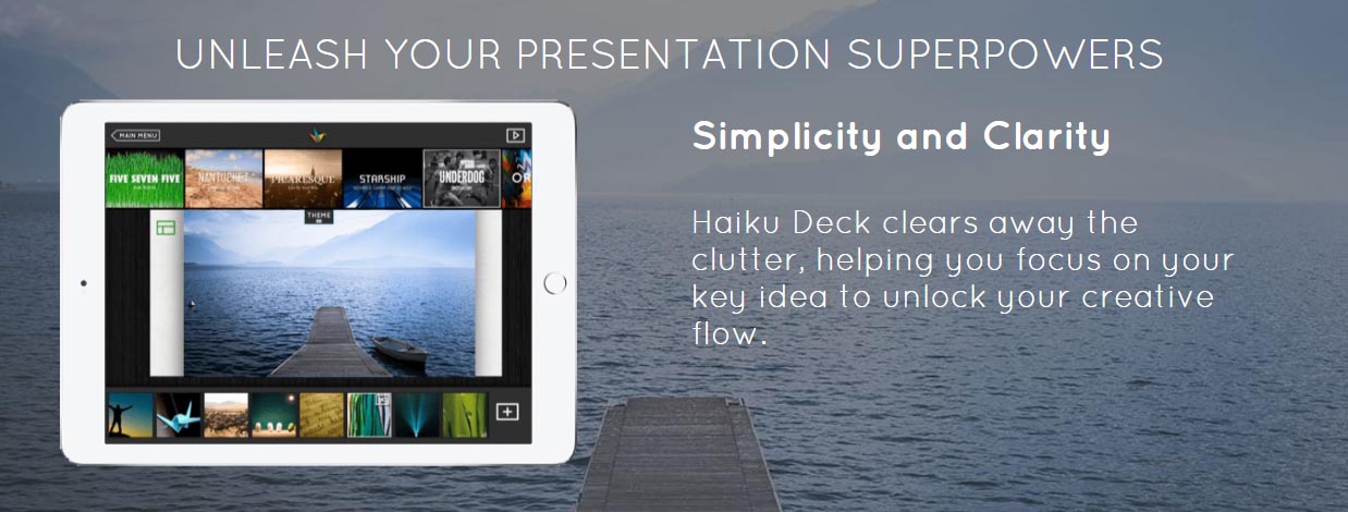 App para crear presentaciones desde tu propio iPhone o iPad: Haiku Deck