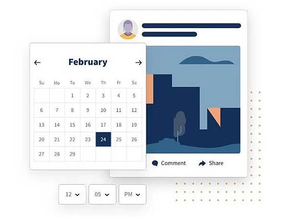 Herramientas que te ayudan a hacer un calendario de contenidos en rrss: Hootsuite