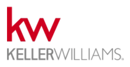 Ejemplo de logo inmobiliario creativo, Keller Williams