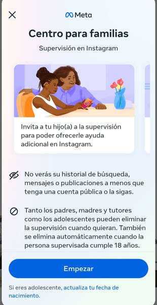 Tips de Instagram: supervisión