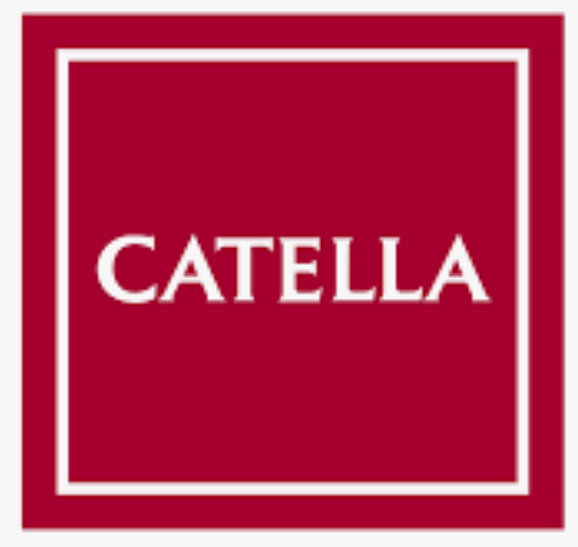Ejemplo de logo inmobiliario creativo, Catella