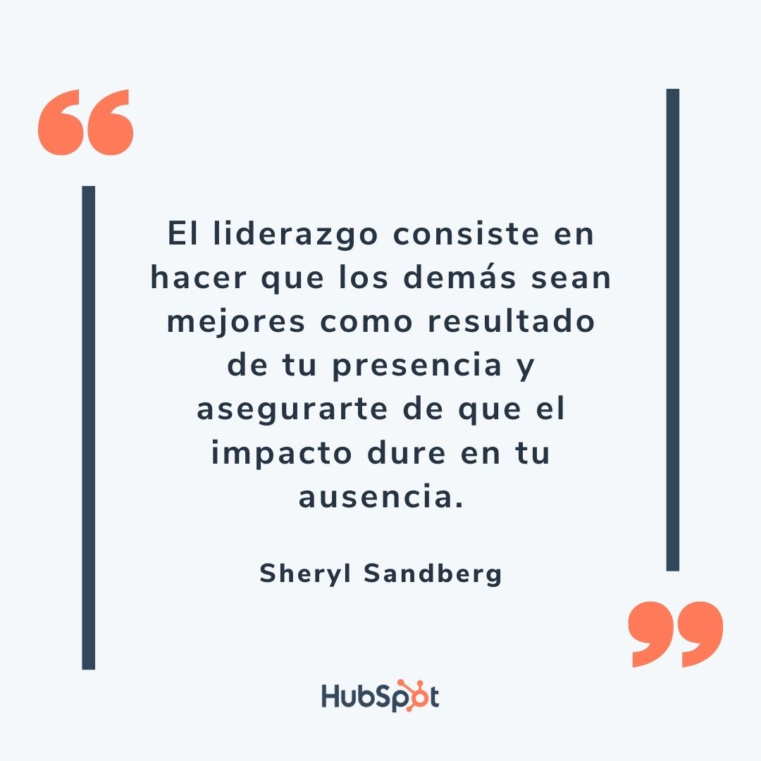 Frase de líderes empresariales de Sheryl Sandberg