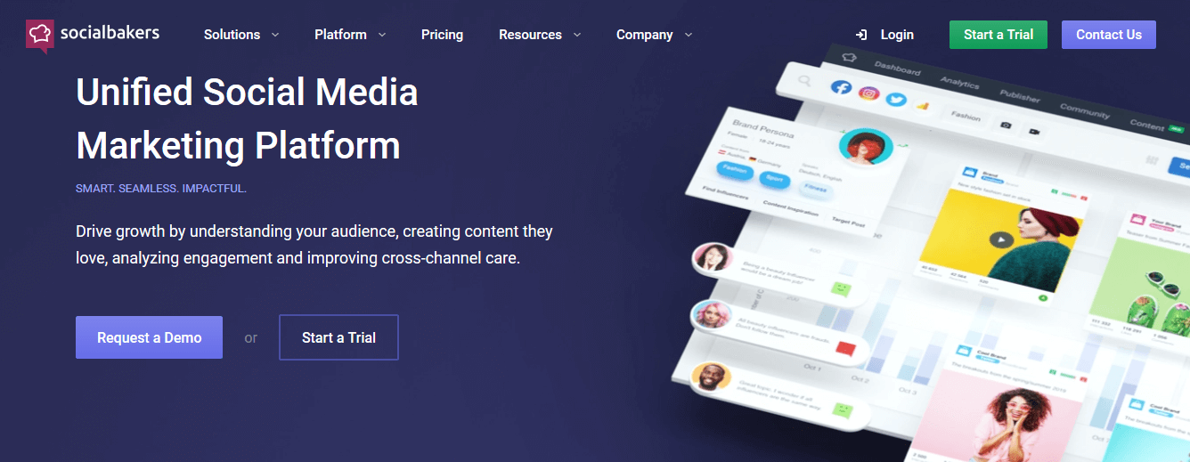 Programas de marketing de contenidos: Socialbakers