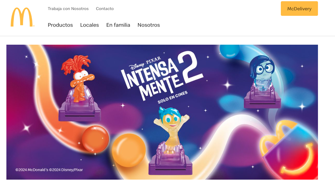 McDonald's y Disney