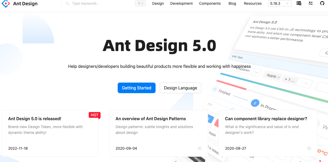 ant desing