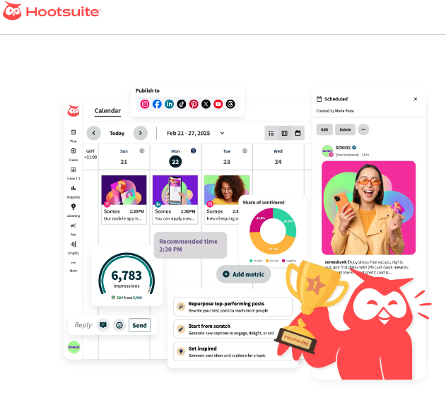 PRINCIPALES Herramientas de community manager: HOOTSUITE