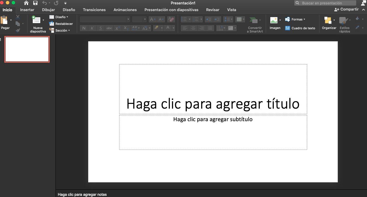 Cómo hacer un video con PowerPoint: crea una presentación