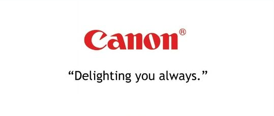 Ejemplo de slogans famosos: Canon