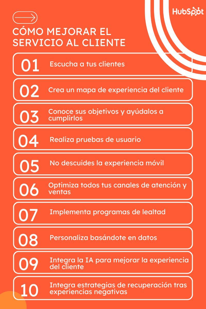 Cómo mejorar la experiencia del cliente
