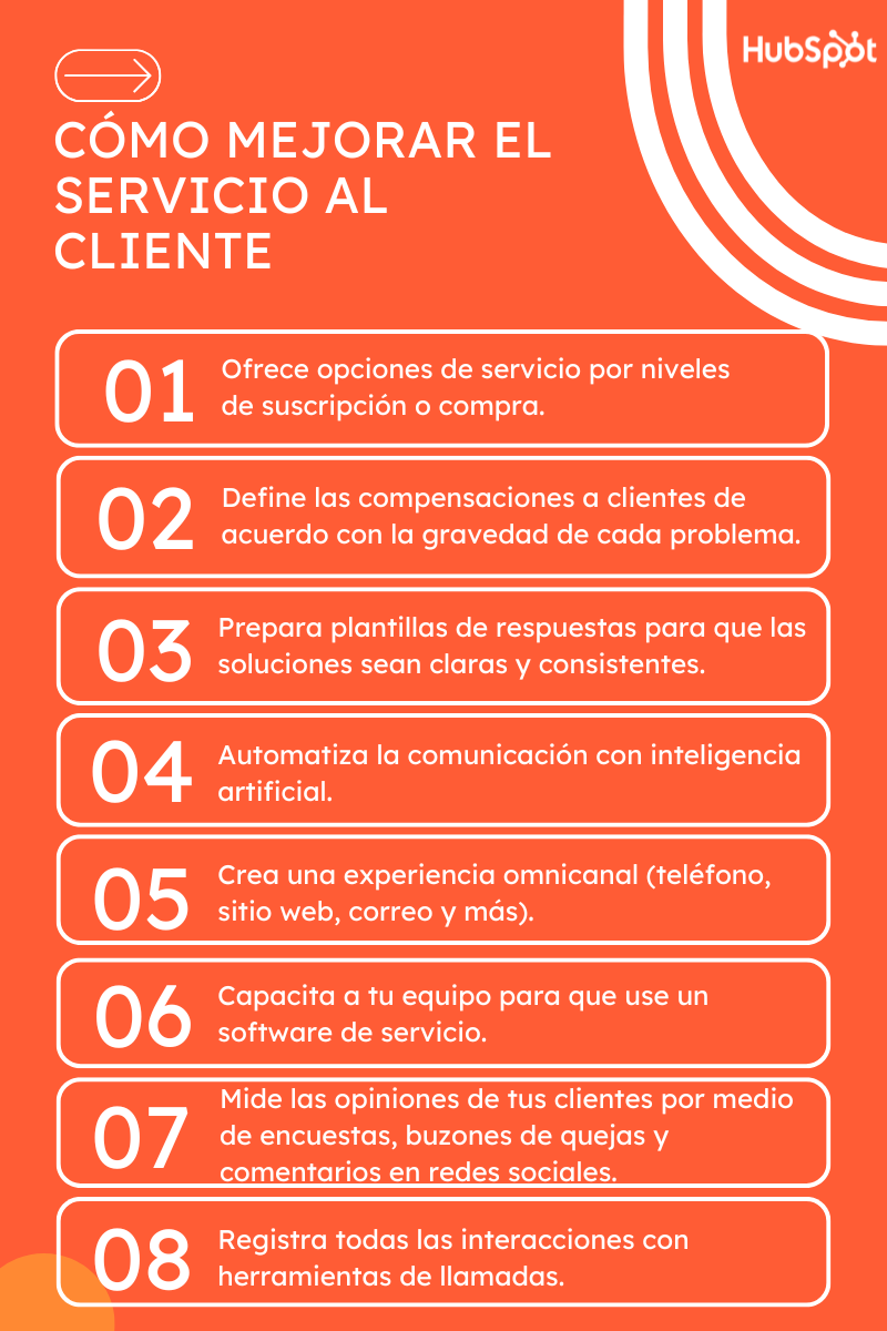 Cómo mejorar el servicio al cliente
